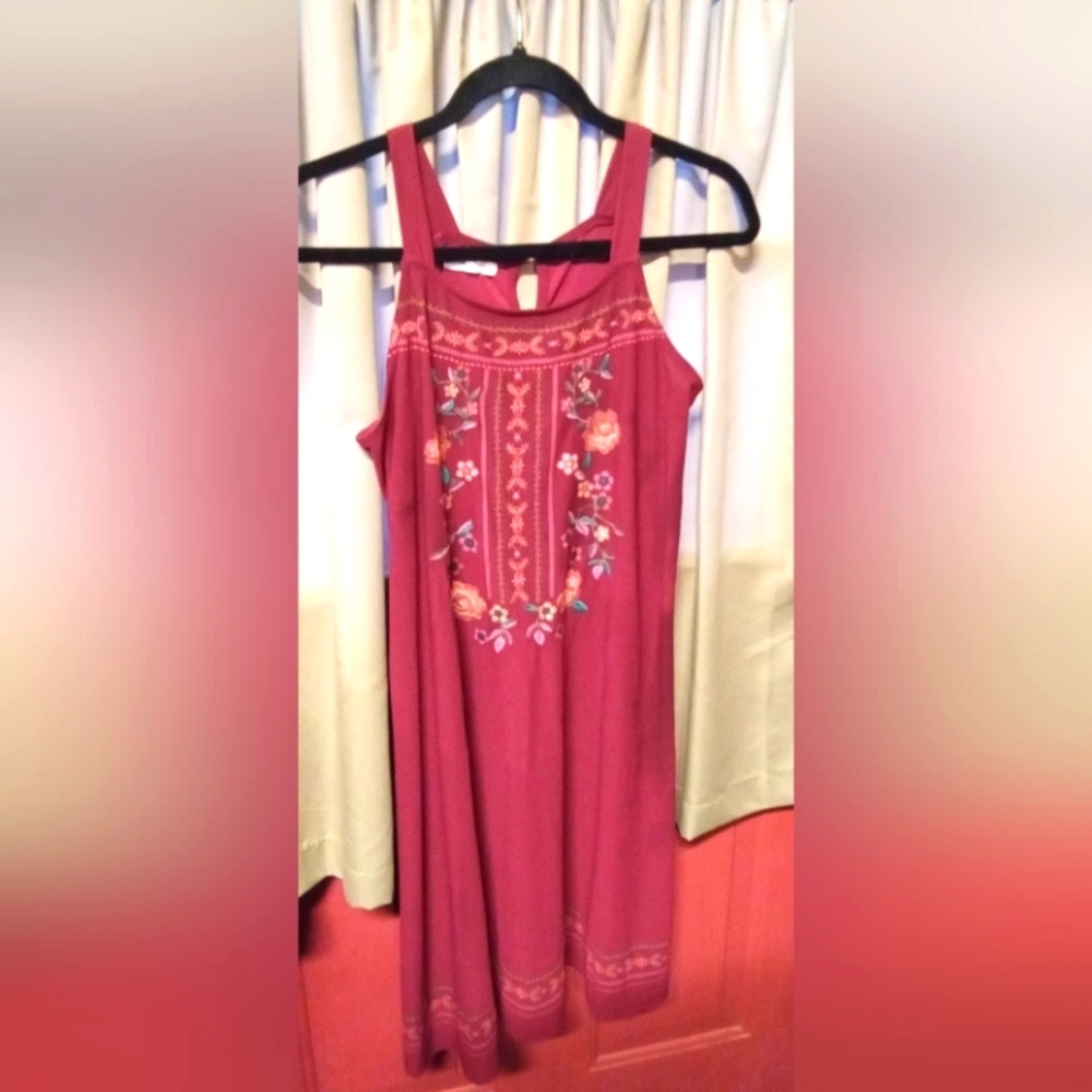 Maurices wine red sundress